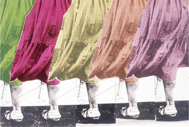 Pies. Serie Cebras, 1986 © Luisa Rojo