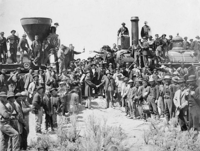 Golden Spike, 1869. Andrew Joseph Russell
