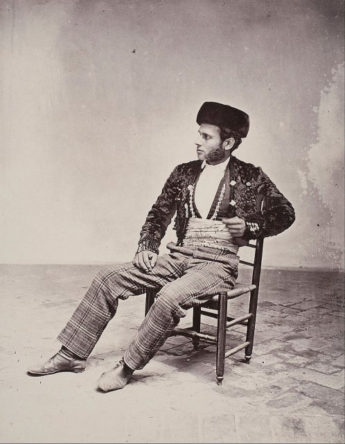 , Gypsy boy dressed as a 'majo'. Robert Peters Napper , Gypsy boy dressed as a 'majo'. Robert Peters Napper