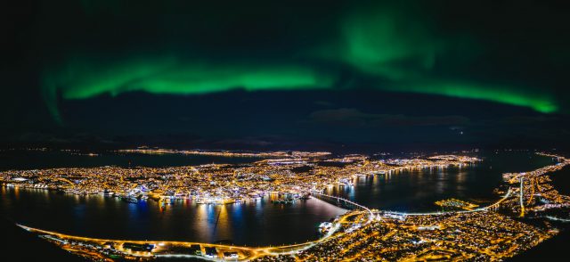 Tromso and the Aurora Borealis © Philip Bloom Tromso and the Aurora Borealis © Philip Bloom