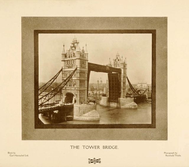 Tower Bridge en 1894, Reinhold Thiele