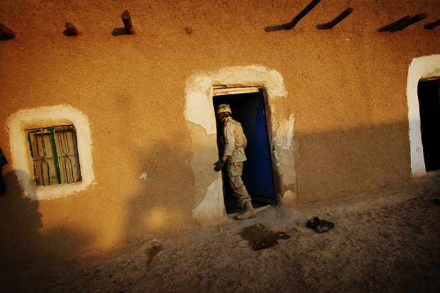 With the 3rd Cav in Bi'aj © Christoph Bangert