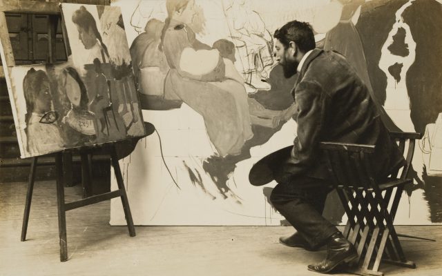 Joan Limona en su estudio © Francesc Serra i Dimas