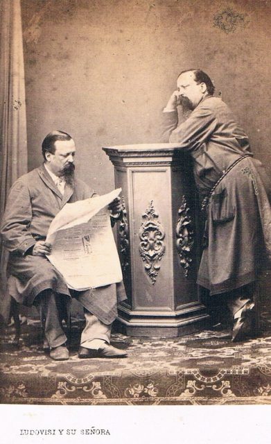 Ludovisi y su señora Ludovisi y su señora